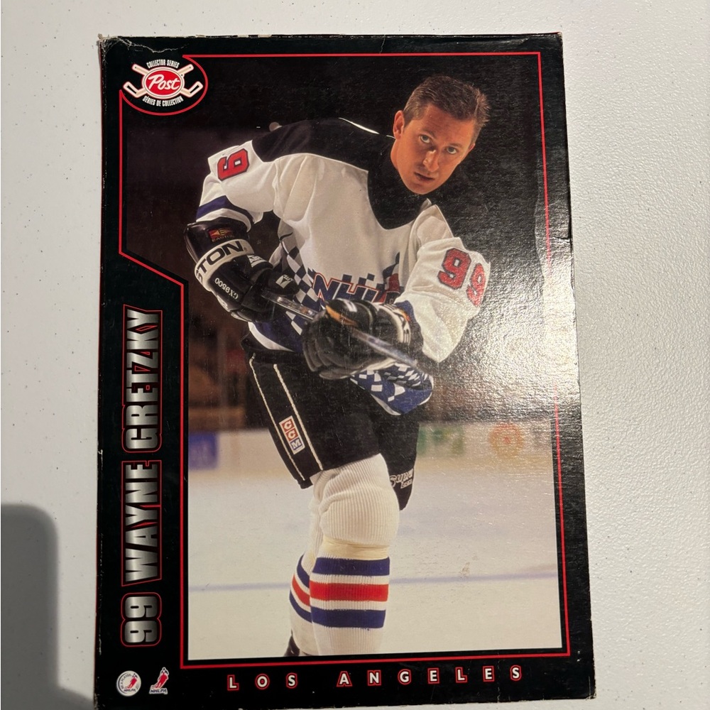 Wayne Gretzky Los Angeles Post Cereal Box Print